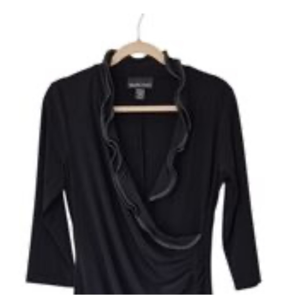 Frank Lyman Faux Wrap Cocktail Top